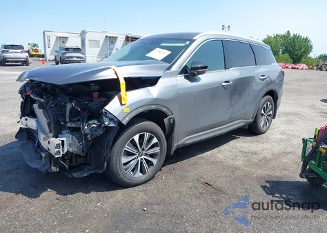 2023 Infiniti Qx60 Luxe из США, поврежденный, VIN 5N1DL1FS2PC368384